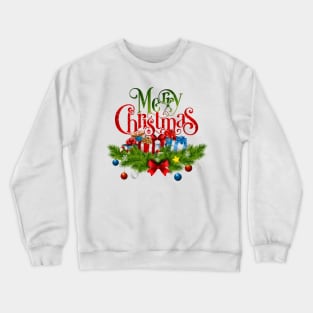 merry christmas Crewneck Sweatshirt